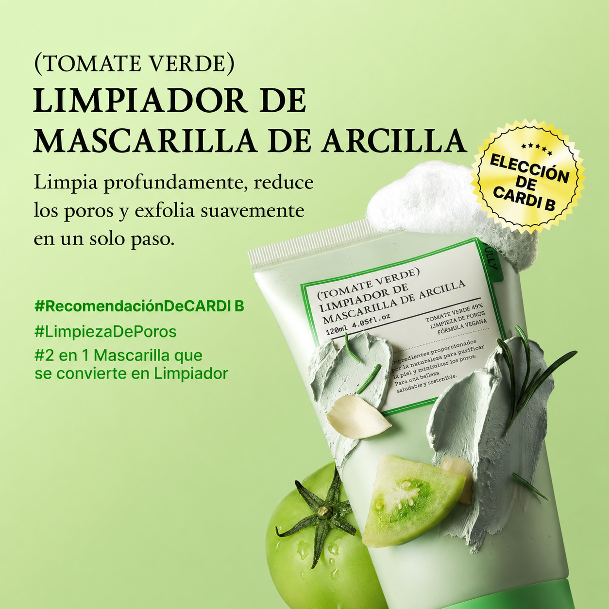 Limpiador de Poros con Mascarilla de Arcilla