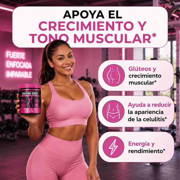 Fortaleza Femenina con Creatina.
