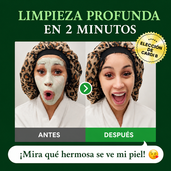 Limpiador de Poros con  Mascarilla de Arcilla